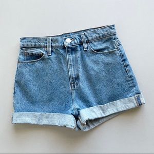 BDG High Rise mom jean shorts